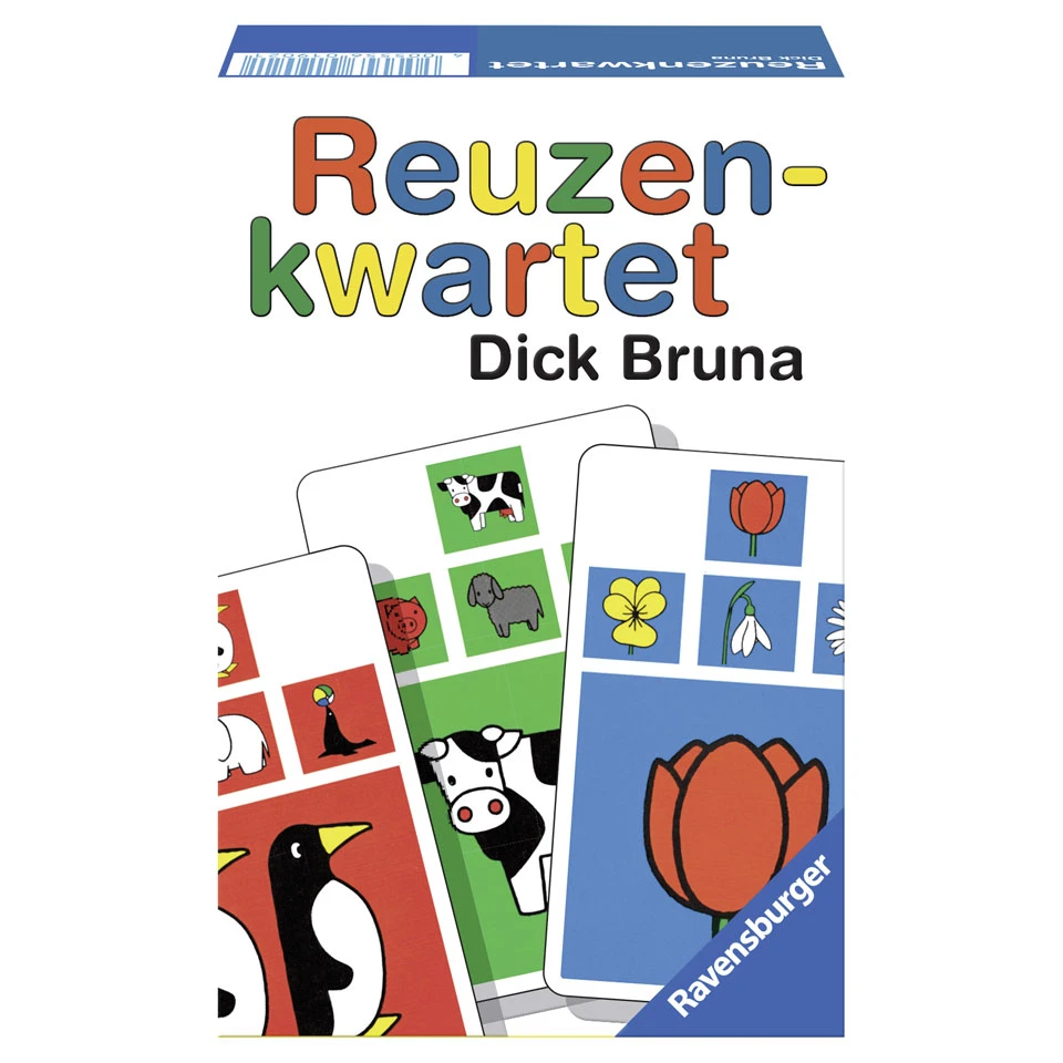 Ravensburger Dick Bruna Reuzenkwartet 2 Ravensburger Dick Bruna Reuzenkwartet - Afbeelding 2