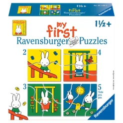 Ravensburger Mijn Eerste Puzzels Nijntje Puzzelset - 2 + 3 + 4 + 5 Stukjes