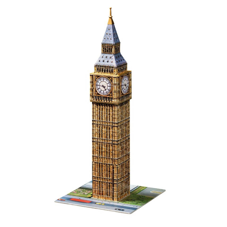 Ravensburger 3D-puzzel Big Ben - 216 Stukjes 2 Ravensburger 3D-puzzel Big Ben - 216 Stukjes - Afbeelding 2