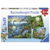 Ravensburger Puzzelset Dinosaurus - 3 X 49 Stukjes