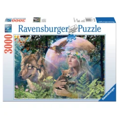 Ravensburger Puzzel Wolven Manenschijn - 3000 Stukjes