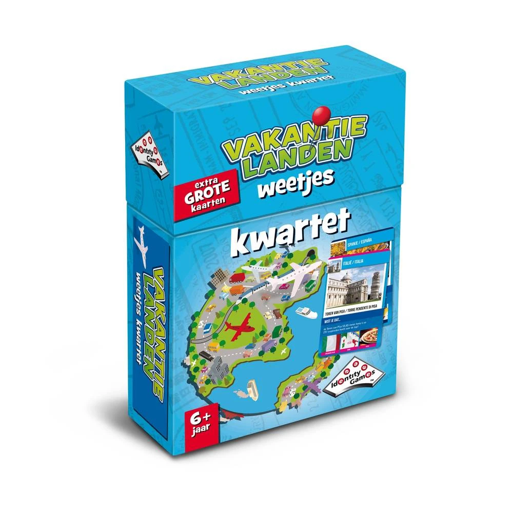 Identity Games Vakantielanden Weetjes Kwartet 2 Identity Games Vakantielanden Weetjes Kwartet - Afbeelding 2