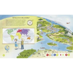 Ravensburger Tiptoi Mijn Grote Wereldatlas 6 Ravensburger Tiptoi Mijn Grote Wereldatlas -Spellen Speelgoed Winkel 1136655 002