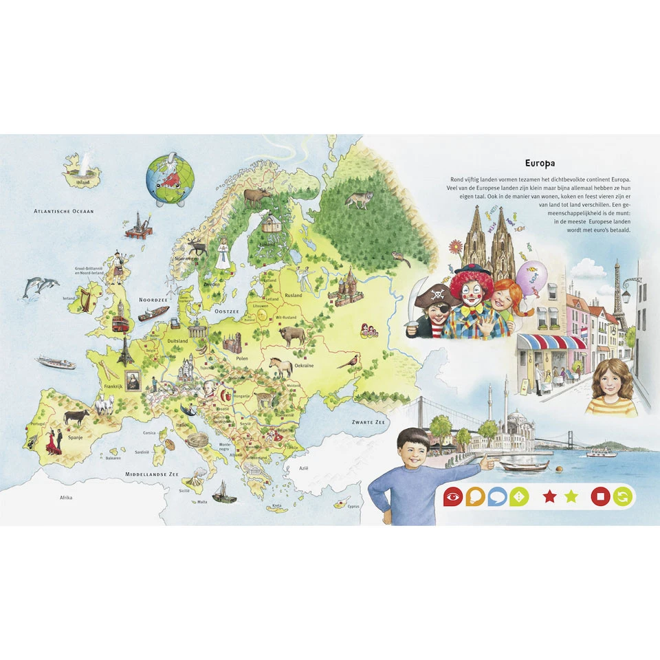 Ravensburger Tiptoi Mijn Grote Wereldatlas 4 Ravensburger Tiptoi Mijn Grote Wereldatlas - Afbeelding 4