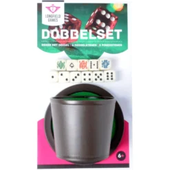 Longfield Games Dobbelbeker Set Met Deksel