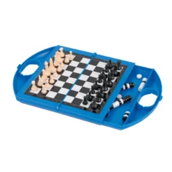 Jumbo Schaken & Dammen Reisspel -Spellen Speelgoed Winkel 1222408 003