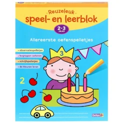 No Brand Reuzeleuk Speel- En Leerblok Allereerste Oefenspelletjes