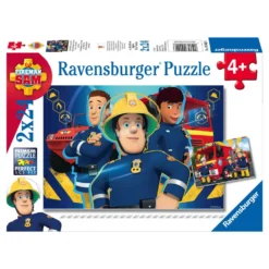 Ravensburger Brandweerman Sam Puzzels Sam Helpt Je Uit De Brand - 2 X 24 Stukjes