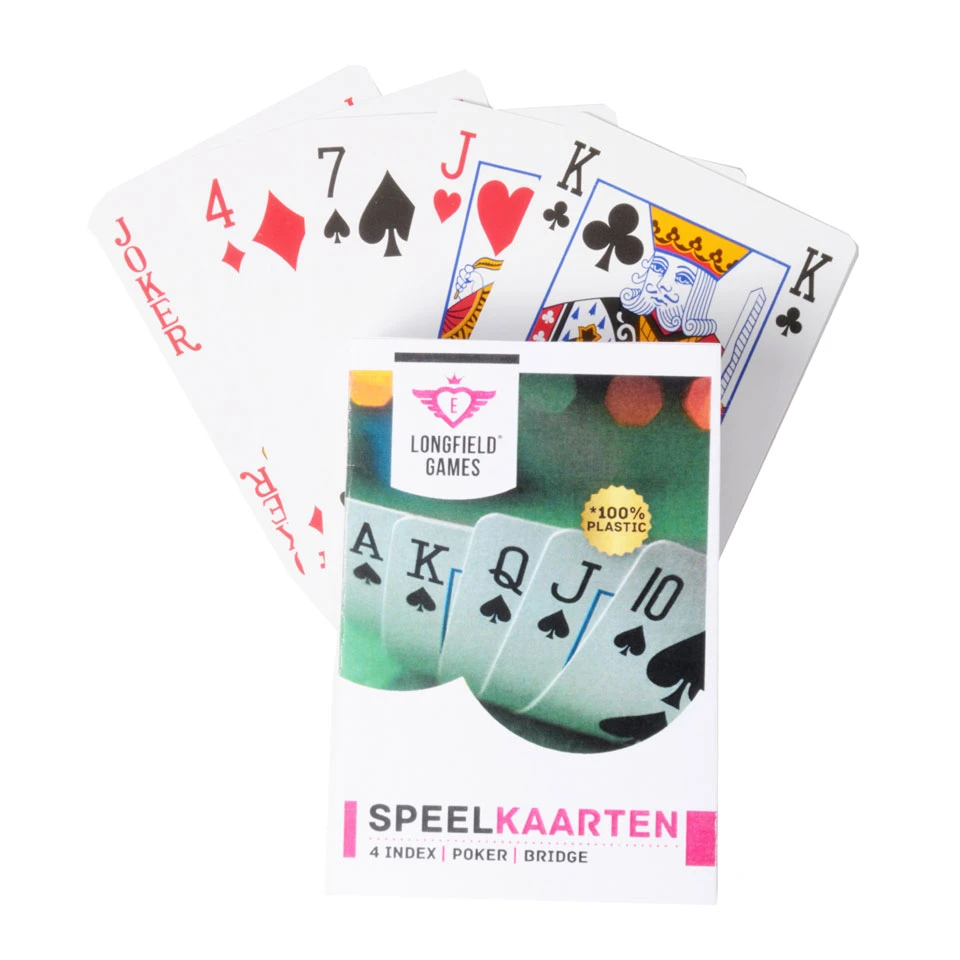 Longfield Games Speelkaarten Geplastificeerd 1 Longfield Games Speelkaarten Geplastificeerd