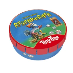 999 Games Tiny Tins: Regenwormen -Spellen Speelgoed Winkel 1375661