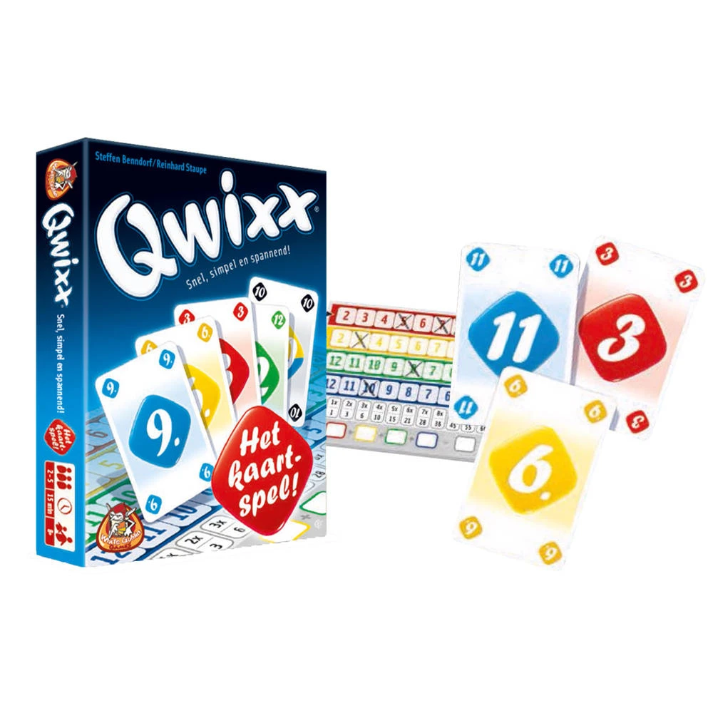 Qwixx - Het Kaartspel 1 Qwixx - Het Kaartspel
