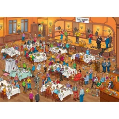 Jumbo Jan Van Haasteren Puzzel Darts - 1000 Stukjes -Spellen Speelgoed Winkel 1746507 a939d669