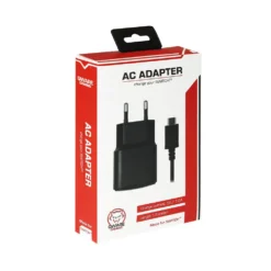Qware Switch AC Adapter + Oplaadkabel USB-C - 1,8 Meter