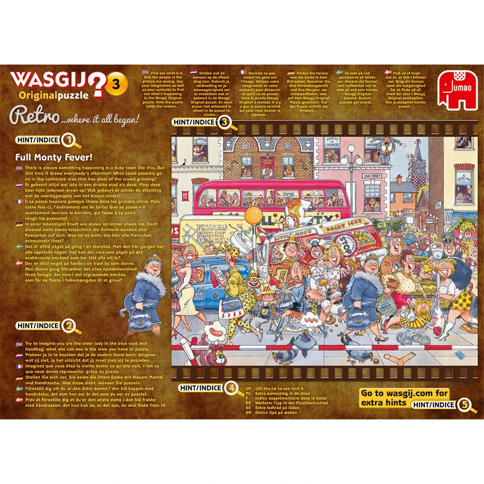 Jumbo Wasgij Retro Original 3 Puzzel Werk Aan De Weg - 1000 Stukjes 5 Jumbo Wasgij Retro Original 3 Puzzel Werk Aan De Weg - 1000 Stukjes - Afbeelding 5