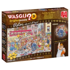 Jumbo Wasgij Retro Original 3 Puzzel Werk Aan De Weg - 1000 Stukjes