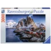 Ravensburger Puzzel Hamnoy Lofoten - 3000 Stukjes