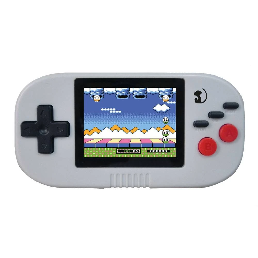 No Brand Wonky Monkey Handheld 150 Games - Grijs 3 No Brand Wonky Monkey Handheld 150 Games - Grijs - Afbeelding 3