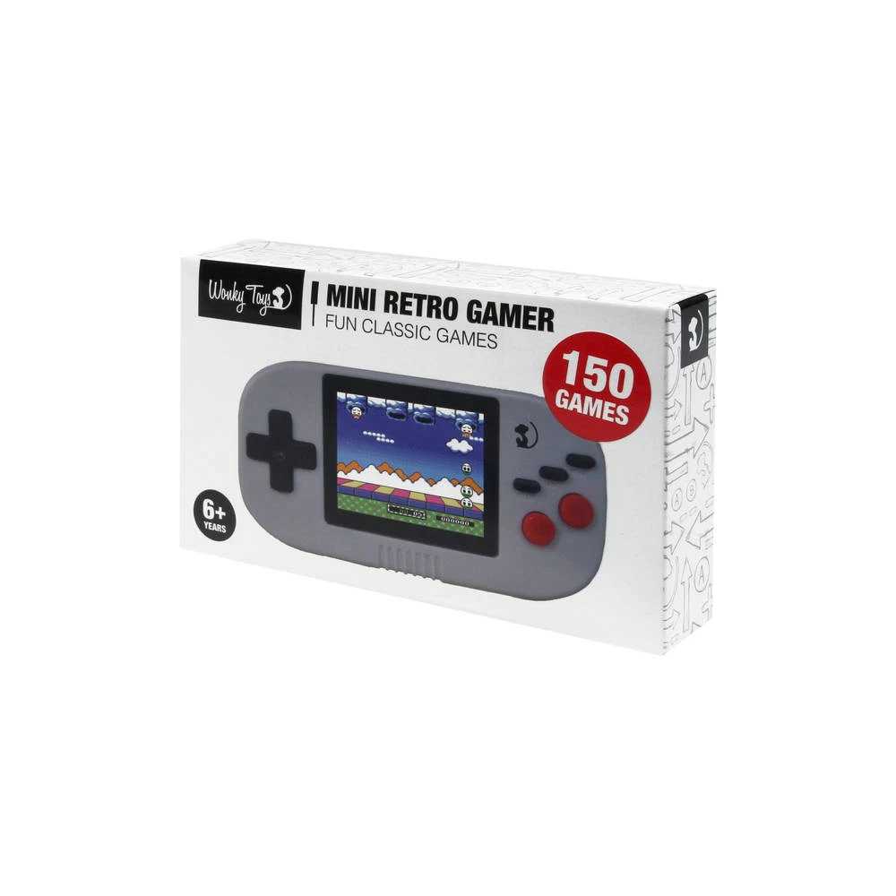 No Brand Wonky Monkey Handheld 150 Games - Grijs 1 No Brand Wonky Monkey Handheld 150 Games - Grijs