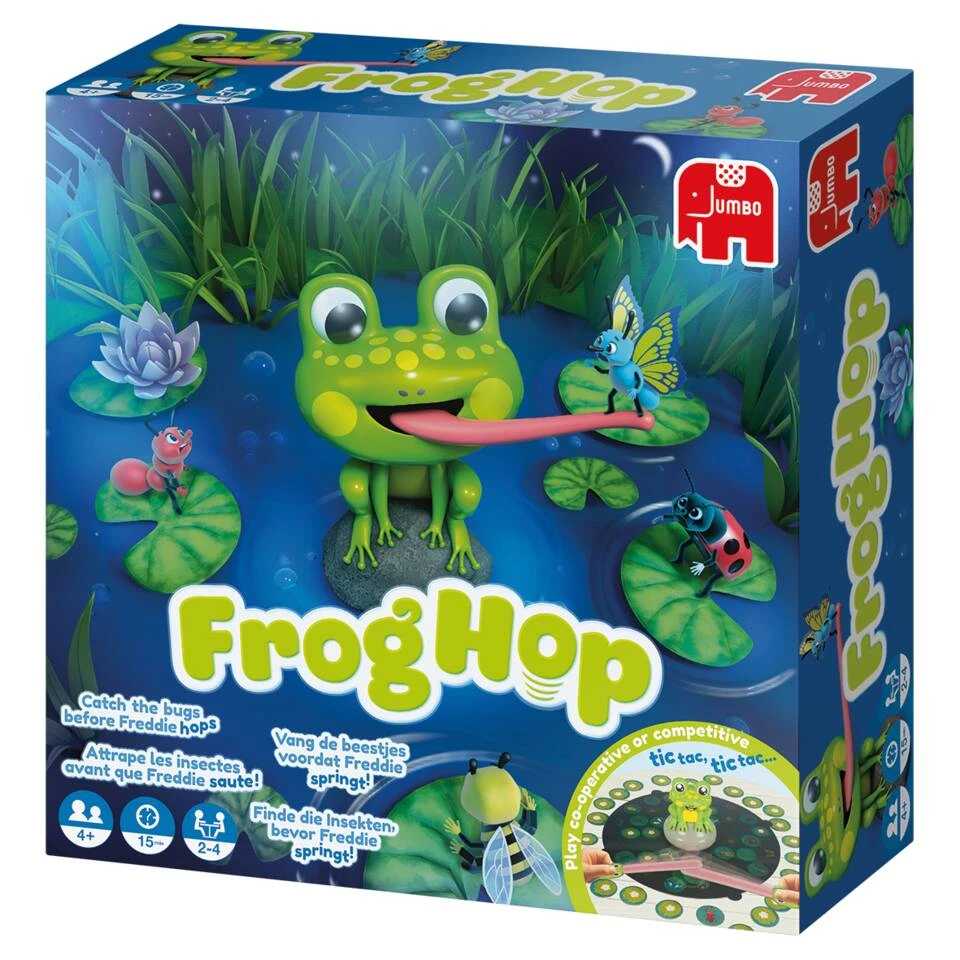 Jumbo Frog Hop Gezelschapsspel 6 Jumbo Frog Hop Gezelschapsspel - Afbeelding 6