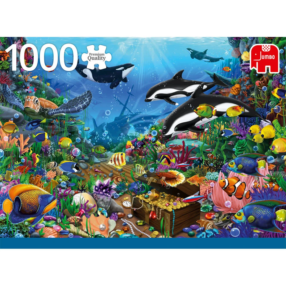Jumbo Puzzel Juwelen Uit De Diepte - 1000 Stukjes 2 Jumbo Puzzel Juwelen Uit De Diepte - 1000 Stukjes - Afbeelding 2
