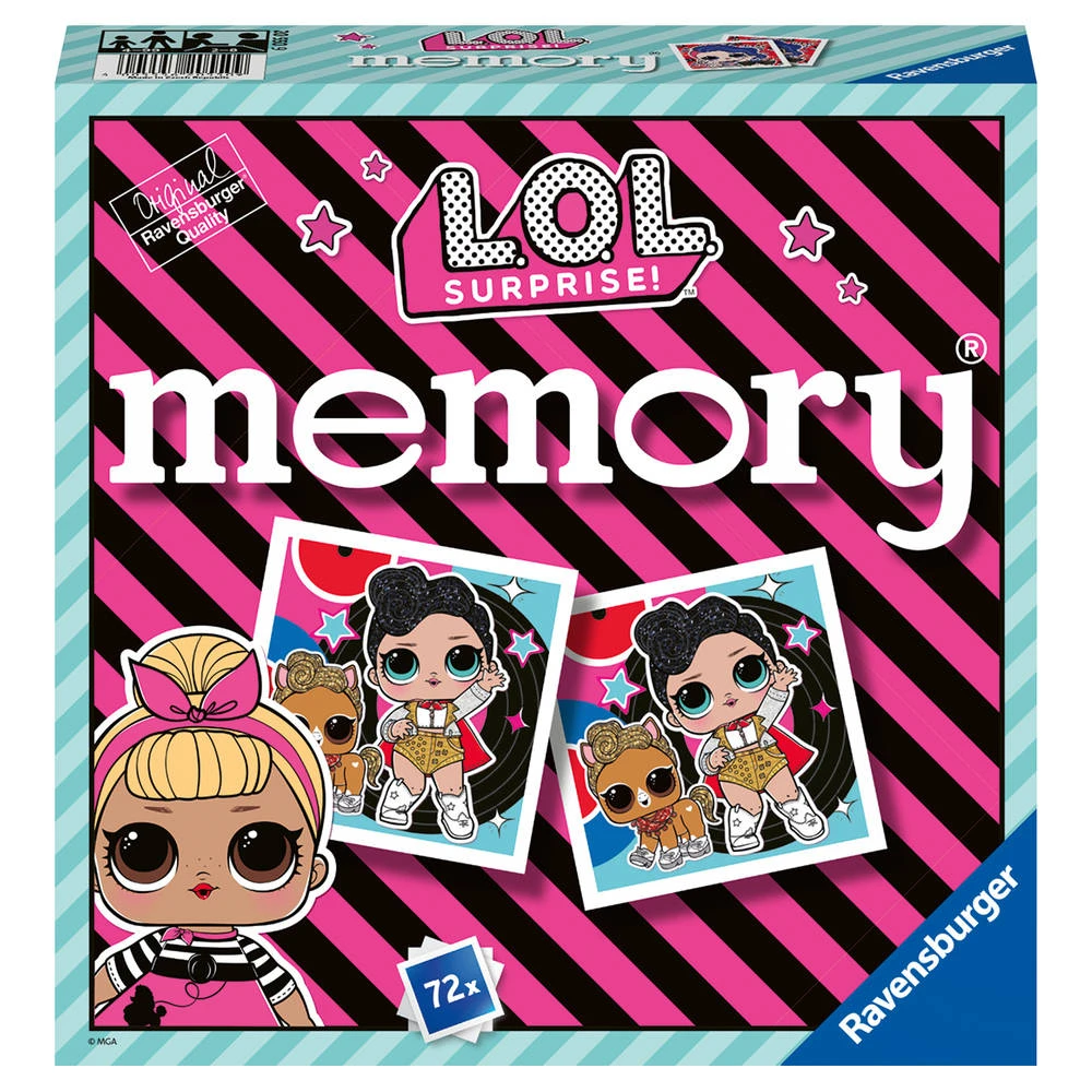 Ravensburger L.O.L. Surprise! Memory 2 Ravensburger L.O.L. Surprise! Memory - Afbeelding 2
