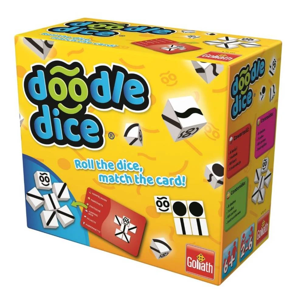 Goliath Doodle Dice 4 Goliath Doodle Dice - Afbeelding 4