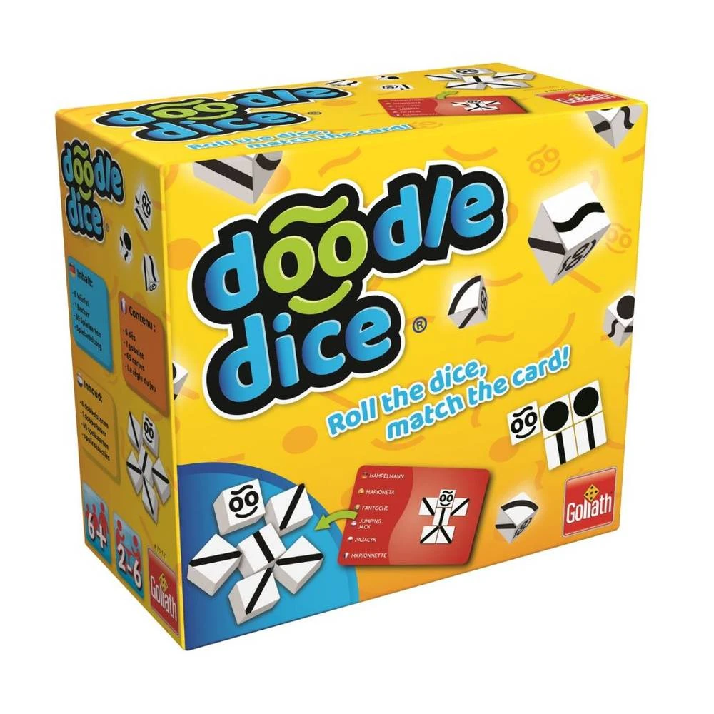 Goliath Doodle Dice 2 Goliath Doodle Dice - Afbeelding 2