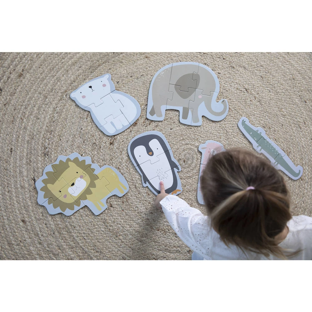 Little Dutch Dierentuindieren Puzzel 3 Little Dutch Dierentuindieren Puzzel - Afbeelding 3