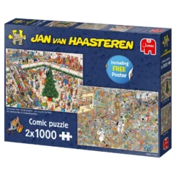 Jumbo Jan Van Haasteren Shoppen Voor De Feestdagen - 2 X 1000 Stukjes -Spellen Speelgoed Winkel 1983180 13cb15f7