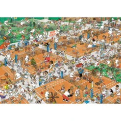 Jumbo Jan Van Haasteren Puzzel Tennisbaan - 1000 Stukjes -Spellen Speelgoed Winkel 1983320 7fc8fbaf