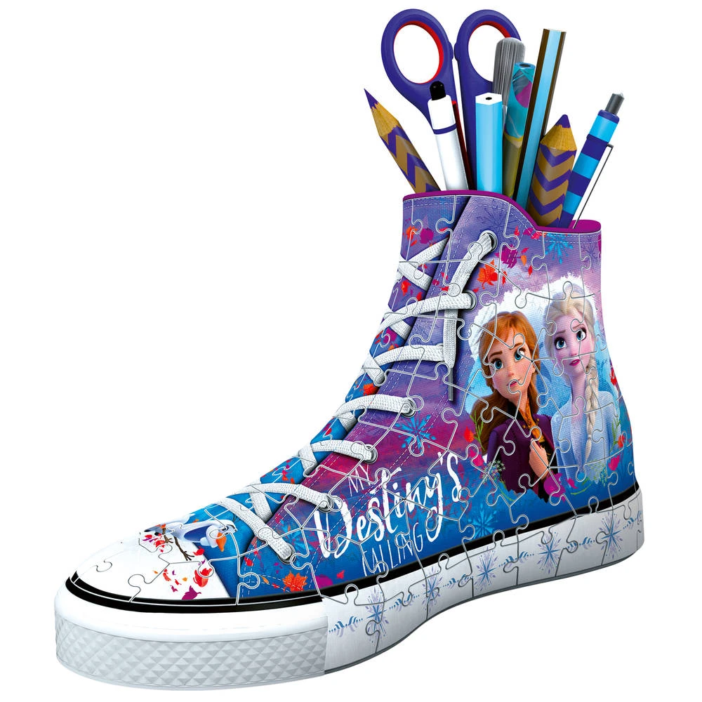 Ravensburger 3D-puzzel Disney Frozen 2 Sneaker - 108 Stukjes 2 Ravensburger 3D-puzzel Disney Frozen 2 Sneaker - 108 Stukjes - Afbeelding 2