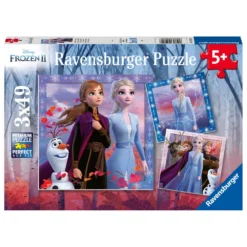 Ravensburger Disney Frozen 2 Puzzelset - 3 X 49 Stukjes