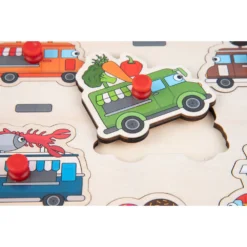 No Brand Knopjespuzzel Foodtruck - 30 X 22,5 Cm -Spellen Speelgoed Winkel 1984111 4b88c04e
