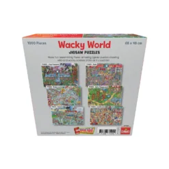 Goliath Wacky World Puzzel Popconcert - 1000 Stukjes -Spellen Speelgoed Winkel 1984323 44c26732
