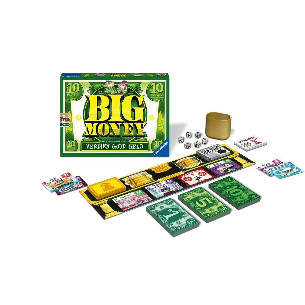 Ravensburger Big Money Bordspel 1 Ravensburger Big Money Bordspel