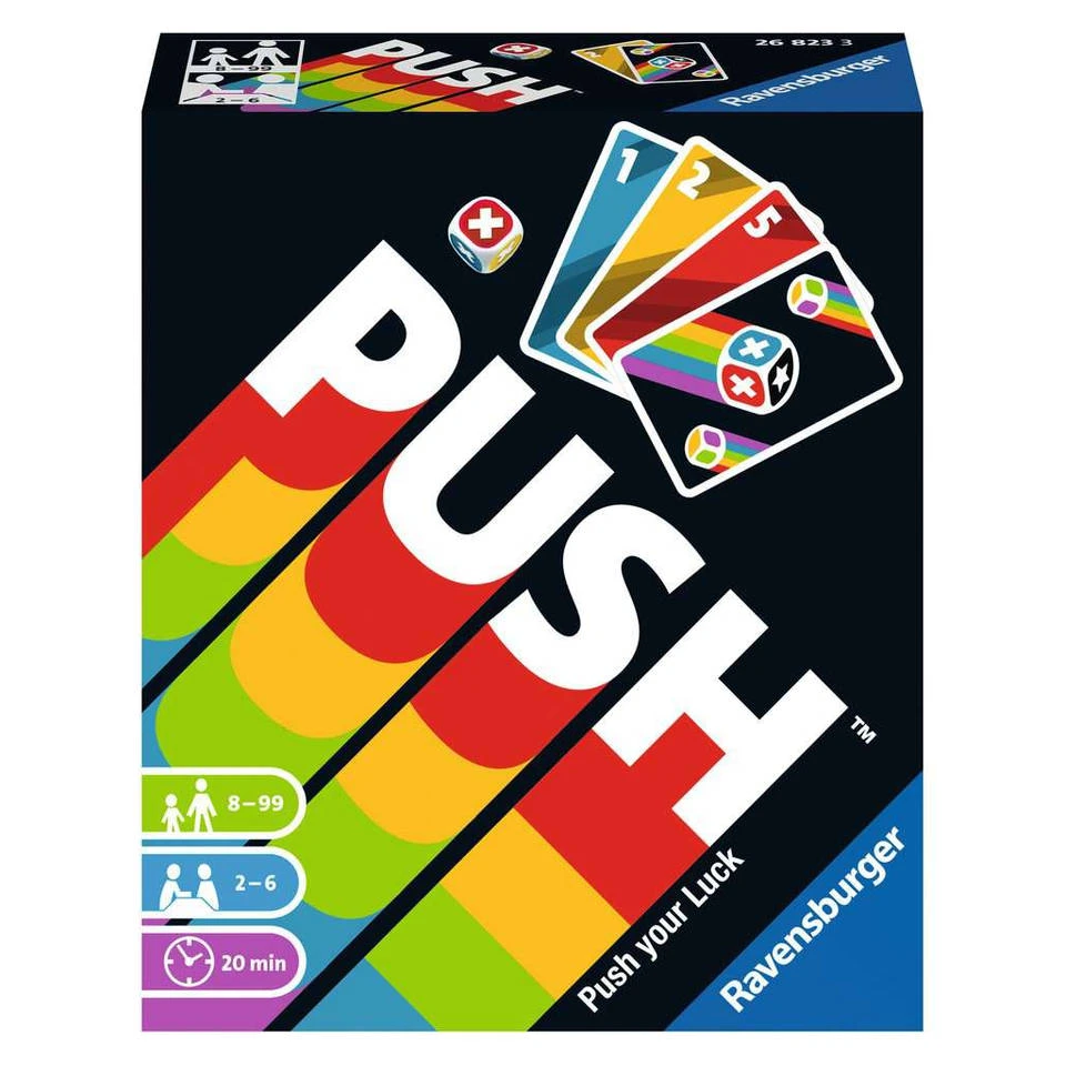 Ravensburger Push Dobbelspel 2 Ravensburger Push Dobbelspel - Afbeelding 2