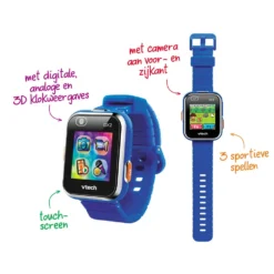 VTech KidiZoom Smartwatch DX2 - Blauw -Spellen Speelgoed Winkel 1984916 f712b94b