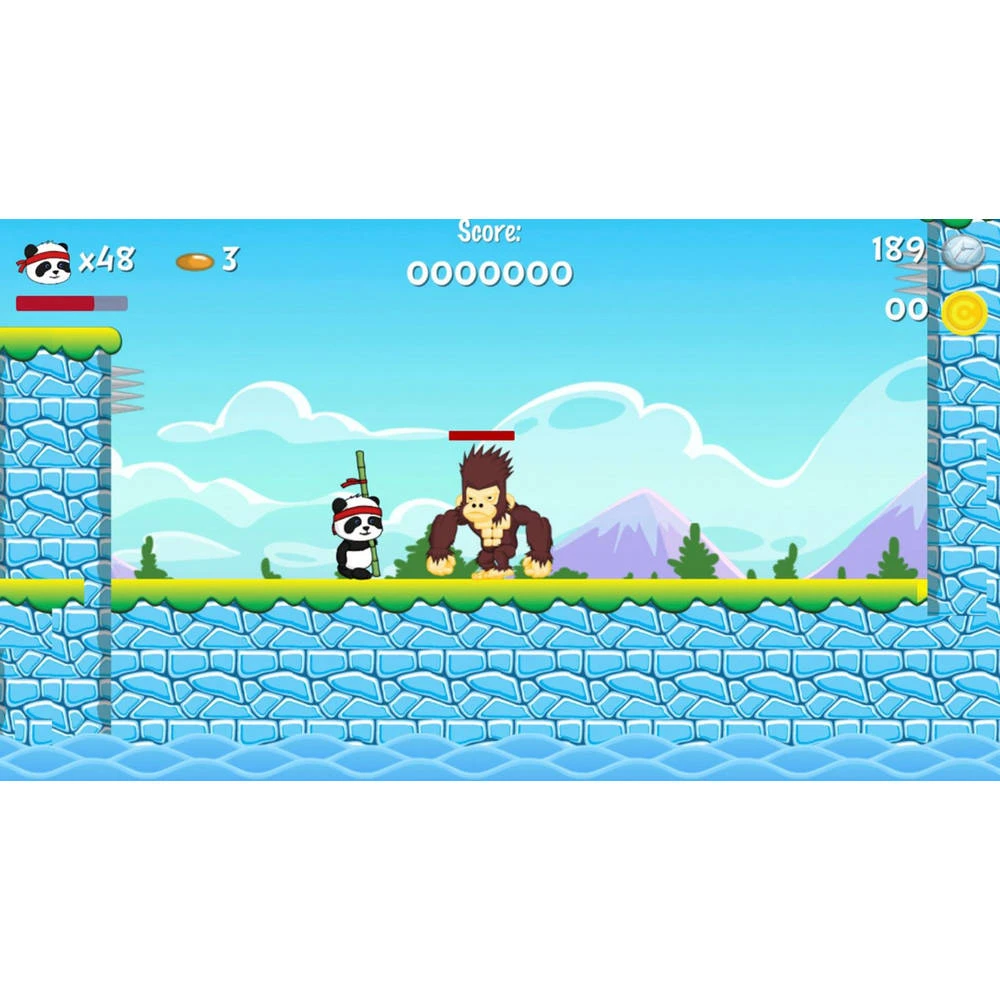 No Brand Nintendo Switch Panda Hero - Code In A Box 4 No Brand Nintendo Switch Panda Hero - Code In A Box - Afbeelding 4