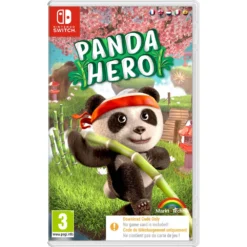No Brand Nintendo Switch Panda Hero - Code In A Box