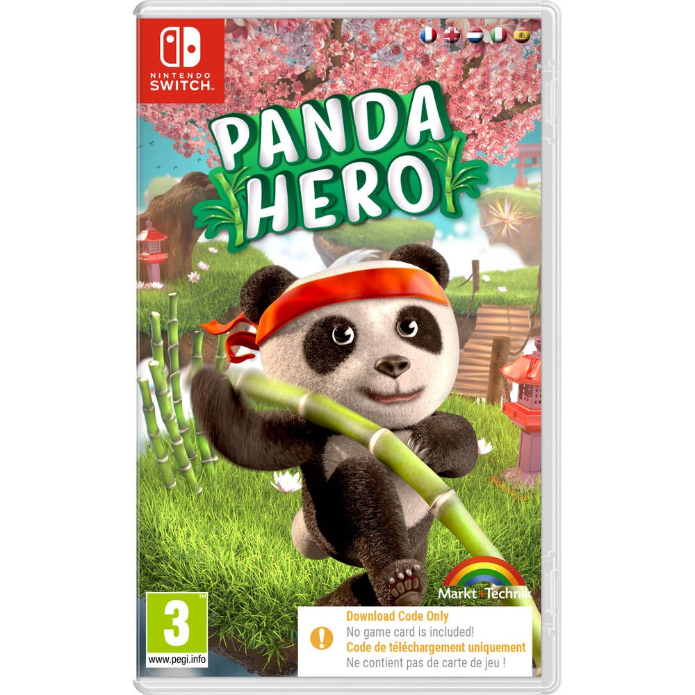No Brand Nintendo Switch Panda Hero - Code In A Box 1 No Brand Nintendo Switch Panda Hero - Code In A Box