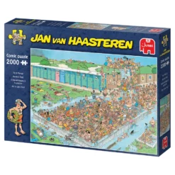 Jumbo Jan Van Haasteren Puzzel Bomvol Bad - 2000 Stukjes -Spellen Speelgoed Winkel 1986673 70dc3a94