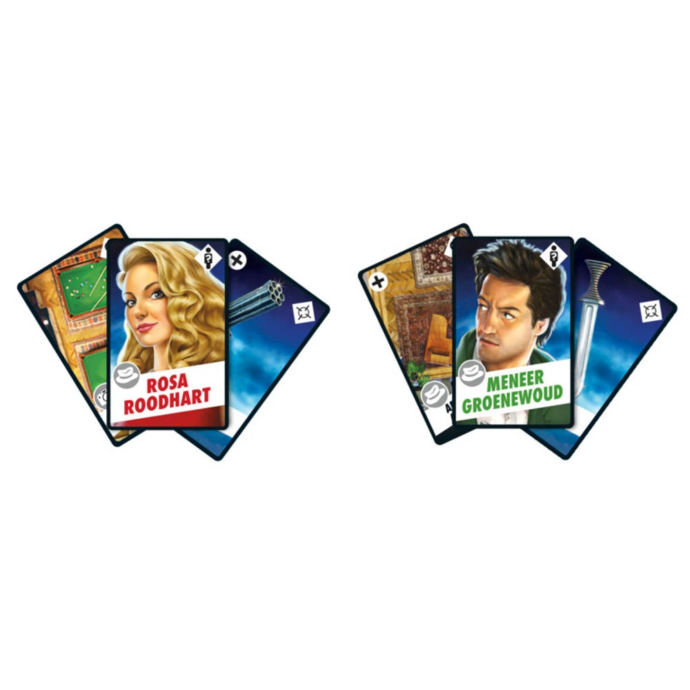 Hasbro Gaming Cluedo Kaartspel 4 Hasbro Gaming Cluedo Kaartspel - Afbeelding 4
