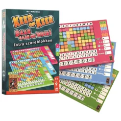 999 Games Keer Op Keer Scoreblok Daar Gaan We Weer