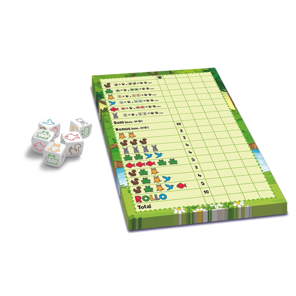 ASMODEE Rollo Yatzee Dieren 5 ASMODEE Rollo Yatzee Dieren - Afbeelding 5