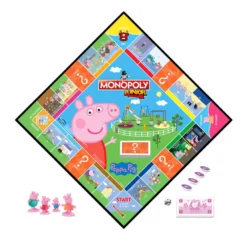 Hasbro Gaming Monopoly Junior Peppa Pig -Spellen Speelgoed Winkel 1988135 beecc8c2