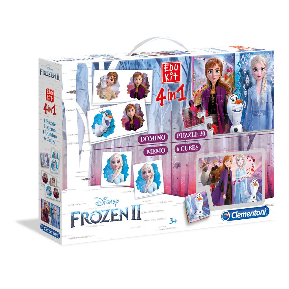 Clementoni Disney Frozen 4-in-1 Edukit 1 Clementoni Disney Frozen 4-in-1 Edukit