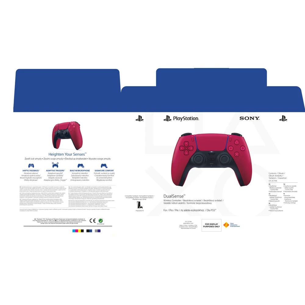 Sony PS5 DualSense Draadloze Controller Cosmic Red 6 Sony PS5 DualSense Draadloze Controller Cosmic Red - Afbeelding 6