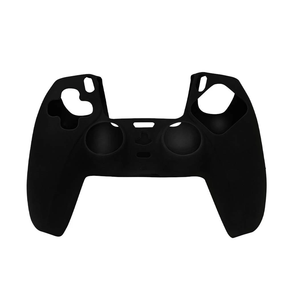 PS5 Qware Silicon Controller Skin - Zwart 3 PS5 Qware Silicon Controller Skin - Zwart - Afbeelding 3