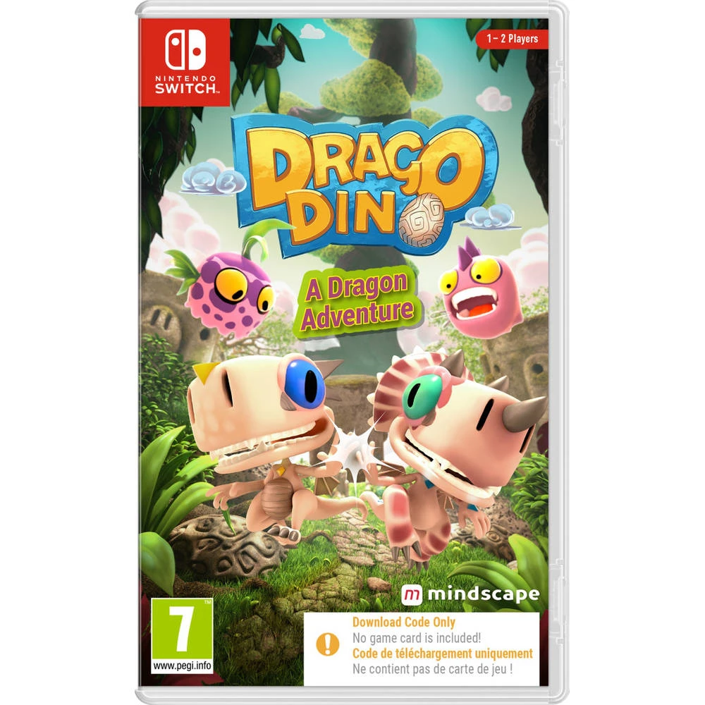 No Brand Nintendo Switch DragoDino: A Dragon Adventure - Code In A Box 1 No Brand Nintendo Switch DragoDino: A Dragon Adventure - Code In A Box