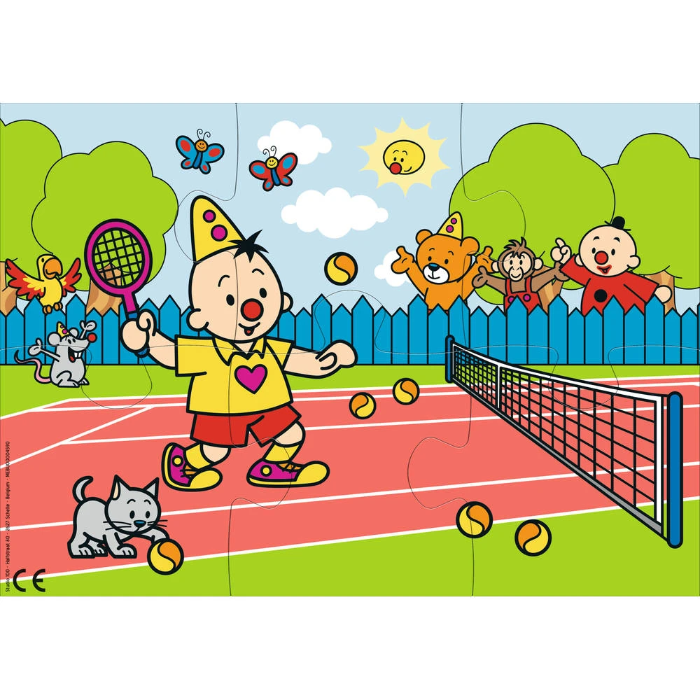 Bumba Puzzel Tennis - 6 Stukjes 3 Bumba Puzzel Tennis - 6 Stukjes - Afbeelding 3